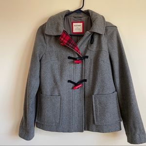 [Old Navy] Grey Hooded Pea Coat